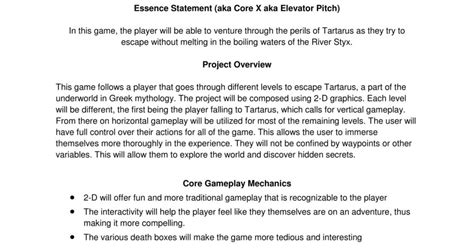 concept of the game|How to Write Game Concept Document and Why You Need to.